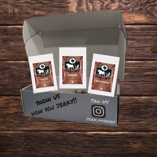 NEW-Beef Jerky Sample pack (3-2oz. bags) - Jerk My Beef