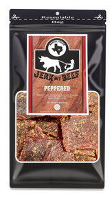 Texas Size--Peppered (16oz. Bag) - Jerk My Beef