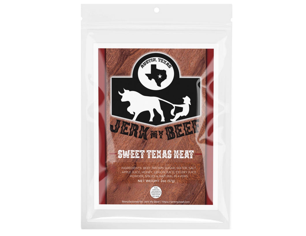 Sweet Texas Heat (2oz bag) - Jerk My Beef